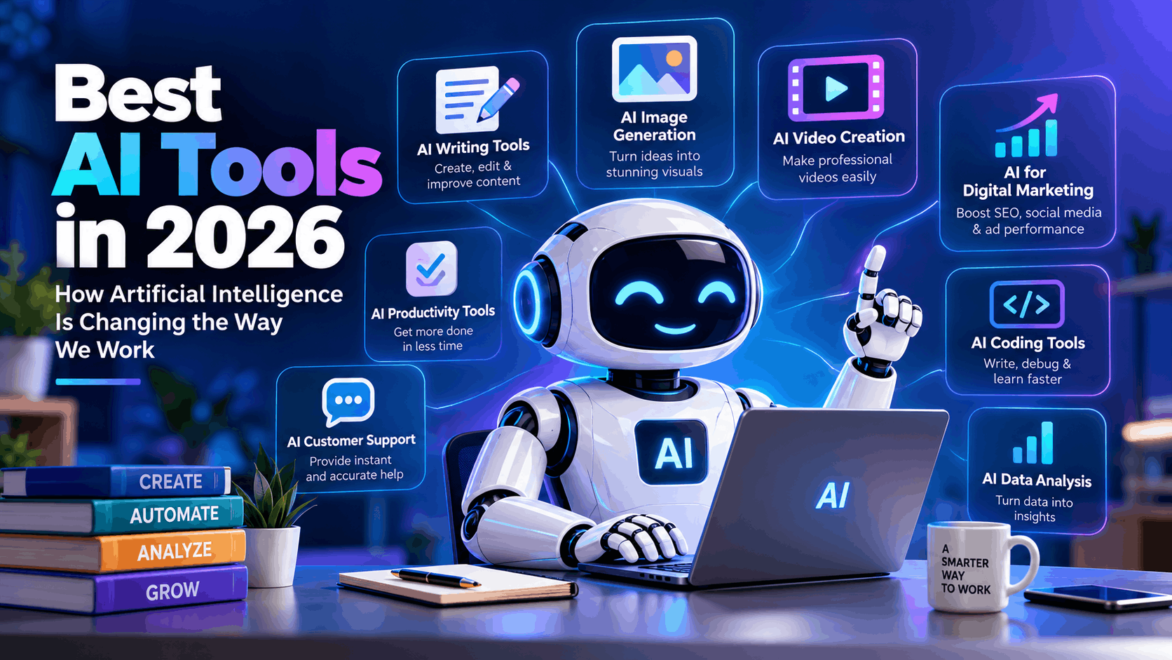 Best AI Tools in 2026: How Artificial Intelligence Is Changing the Way We Work